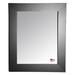 Rayne Mirrors Ava Black Tie Wall Mirror Wood in Brown | 45.5" H x 39.5" W x 0.75" D | Wayfair V0035L