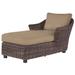 Woodard Sonoma Chaise Lounge w/ Cushion Wicker/Rattan in Brown | Outdoor Furniture | Wayfair S561041-27Y