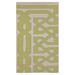 Green/White 8' x 11' Indoor Area Rug - Beth Lacefield for Surya Alameda Bone & Green Area Rug | Wayfair AMD1032-811