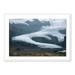 Four Hands Art Studio 'The Flow of Iceland I' by Michael Schauer - Picture Frame Photograph Print on Paper Plastic in Brown/Gray/White | Wayfair