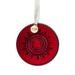 Waterford New Year Celebration Keepsake Ornament Crystal in Red | 3.35 H x 3.35 W x 3.35 D in | Wayfair 1067237