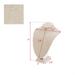 Small Linen Covered Wood Jewelry Display Necklace Chain Jewelry Bust Display Holder Stand - S