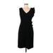 Teri Jon by Rickie Freeman Casual Dress - Sheath: Black Dresses - Women's Size 6
