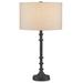 Currey & Company Gallo Bronze Table Lamp - 27.75"h x 15"dia