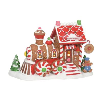 Department 56 Lighted Christmas Gingerbread Supply Company #6011413