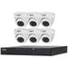 Capture Advance R2-HD8C5MPK Kit 7-Piece Includes (1) 8-Channel 5MP 2TB DVR and (6) 5MP HD Eyeball Camera with 2.8mm Lens