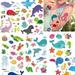 Temporary Tattoos for Kids Waterproof Body Stickers 160pcs Fake Tattoo Stickers Pattern Cute Tattoo Decorations Birthday Party Favor Supplies Decor for Boys Girls Children Toddler Teens 10 Sheets