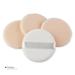 HIMIWAY Velour Body Round Fluffy Ultra Soft Washable for Loose Face Powder Baby Powder 4Pcs Makeup Foundation Sponge Puff Powder Smooth Puff