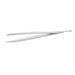 Hemoton 1pc Stainless Steel Bevel Eyebrow Clip Eyebrow Tweezers Multi-functional for Women Men (Silver)