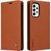 Case for Samsung Galaxy A53 5G PU Leather Wallet Case Cover Samsung Galaxy A53 5G Flip Folio Case with Card Holders Magnetic Phone Case Compatible with Samsung Galaxy A53 5G Yellow Brown