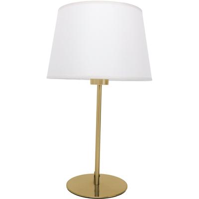 NÄVE Tischleuchte "Bologna", beige (beige,messing), Ø 20,00cm H: 45,00cm, Lampen, Eisen/Textil, messing/beige, exkl. 1xE27 max. 40W, Höhe: 45cm Image