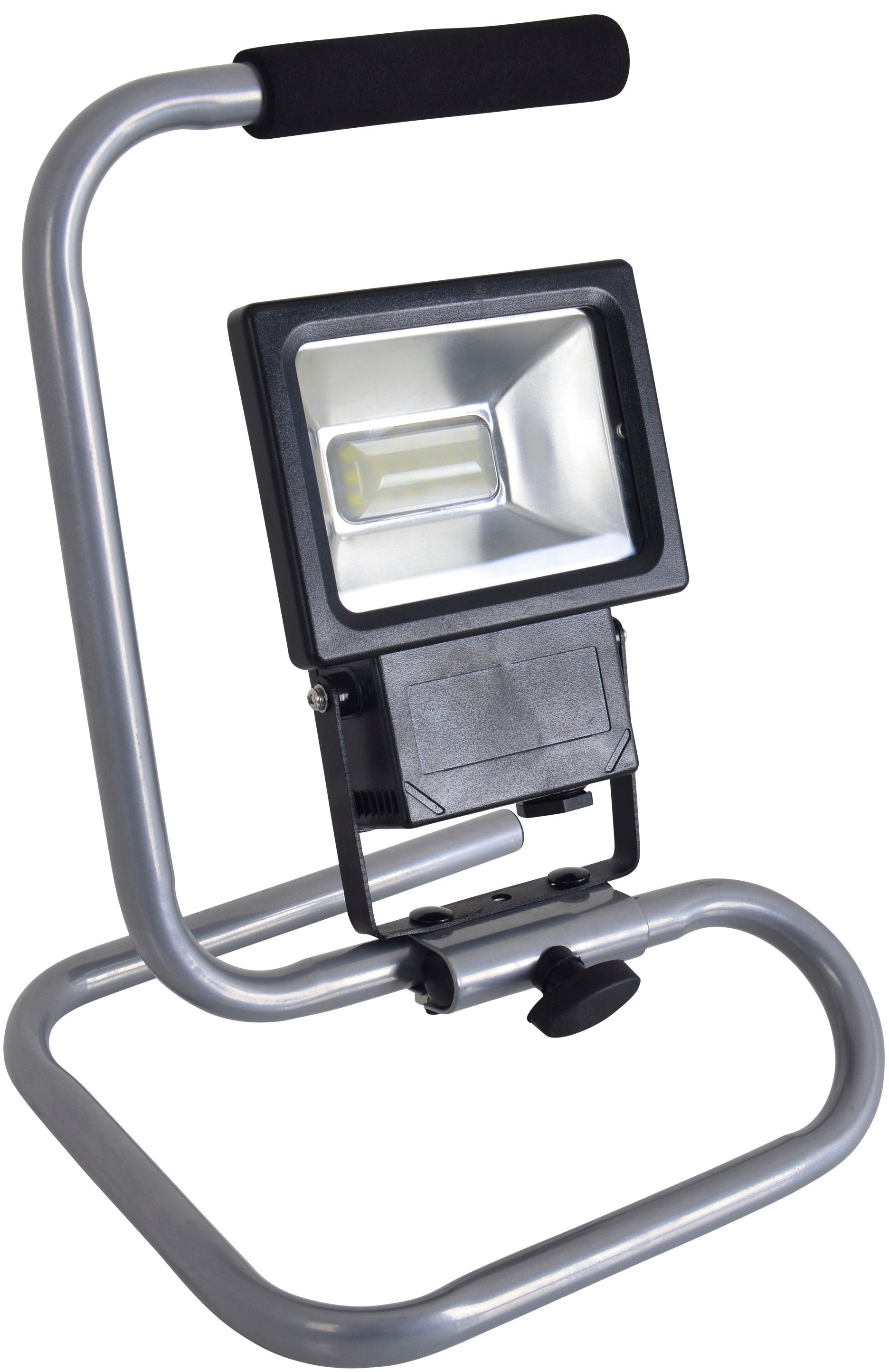 Baustrahler NÄVE "Baro Arbeitsscheinwerfer, Bauscheinwerfer", schwarz, B:22,5cm H:32cm L:20,5cm, Leuchten, kaltweiß, Arbeitsleuchte Werkstatt, Baustelle, Keller, Gartenstrahler