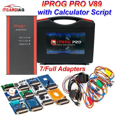 Programmeur de clé IPROG + ECU carte Prada Iprog Pro Full V89 2023 prise en charge Eeprom