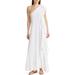 Free-est Elisa One-shoulder Maxi Dress - White - Free People Dresses