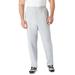 Men's Big & Tall Fleece Open-Bottom Sweatpants by KingSize in Heather Grey (Size 4XL)