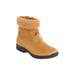 Extra Wide Width Women's The Emeline Weather Boot by Comfortview in Camel (Size 8 1/2 WW)