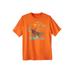 Men's Big & Tall Boulder Creek® Nature Graphic Tee by Boulder Creek in Moose (Size 2XL)