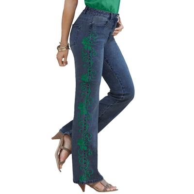 Plus Size Women's Whitney Jean with Invisible Stre...