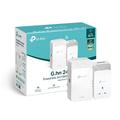 TP-Link Wireless G.hn2400 Powerline AX1800 Wi-Fi 6 Kit, Range Extender/Wi-Fi Booster/Hotspot, Extra Power Socket, 1+2Gigabit Ethernet Ports, Ideal for 8K HD and gaming, Plug and Play (PGW2440 KIT)