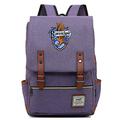 MMZ Harry Potter Backpack for Boys Hogwarts Lightweight Book Bag Multifunctional Children's Lunch Bag Ravenclaw Purple