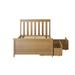 Boling Twin 2 Drawer Solid Wood Platform Bed by Harriet Bee kids Wood in Brown | Wayfair 91315458AA9E41FCBD9411B5053A6E82