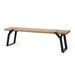 Trent Austin Design® Corentin Iron Picnic Outdoor Bench in Black | Wayfair D16C8D19DB084B18B7C89F0CAB05449C