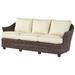 Woodard Sonoma Patio Sofa w/ Cushions Wicker/Rattan | Wayfair S561031-D-024