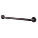 CSI Bathware ADA Stainless Steel Grab Bar Metal in Gray | 1.25 H x 1.25 D in | Wayfair BAR-SB27-TW-125-PO