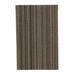 28 x 18 W in Rug - Chilewich Skinny Stripe Shag Mat, Steel | 28 H x 18 W in | Wayfair 200134-008