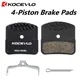 KOCEVLO Ice Tech Pads H03A Resin Pads Disc Brake Pads For 4 Piston XT M820 M640 M6120 Brake Pads