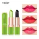 VIBELY Magic Aloe Vera Lipstick Color Changing Aole Gel Moisturer Lip Balm Longlasting Wholesale