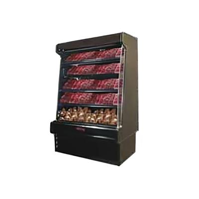 Howard-McCray SC-OM35E-3S-B-LED 39" Vertical Open Air Cooler w/ 4 Levels, 115v, Black