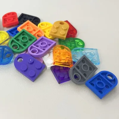 3176 platte Geändert 2x3 mit Loch Ziegel Sammlungen Groß Modulare GBC Spielzeug Für Technische MOC Gebäude Blöcke Kompatibel Image