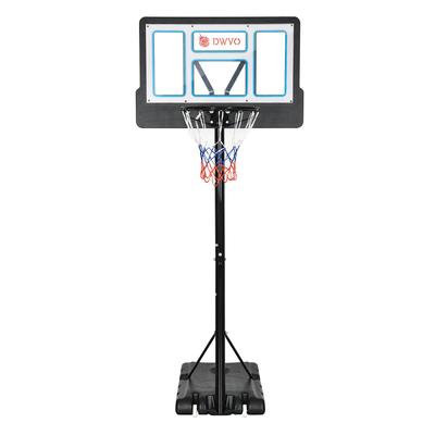 Height Adjustable 4.4-10 FT Portable Basketball Hoop with Shatterproof Backboard Indoor & Outdoor Fun