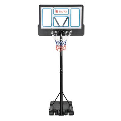 Height Adjustable 4.4-10 FT Portable Basketball Hoop with Shatterproof Backboard Indoor & Outdoor Fun