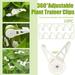 Christmas Decor 10PC 360Ã‚Â° Adjustable Trainer Clips Support Flower Vine Garden