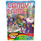 Grab and Go Candy Land Game Portable Travel Game for Kids Ages 3 and Up