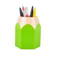 Makeup Brush Vase Pencil Pot Pen Holder Stationery Storage And Pencil Pouch Small Pencil Organizer Standing Pencil Japan Large Pencil Pouches Pencil Bag for Kids Girls Desk Pen Holder Single Womens