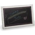 HTYSUPPLY Wooden Chalkboard Display Wall Medium Sign White