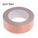 30 50M 5 6 10 20mm Copper Foil Tape Conductive Adhesive Shielding Guitar Repair