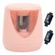 Qianha Mall High-capacity Pencil Sharpener Effortless Pencil Sharpener for 6-8mm Pencils Portable Battery-operated Usb Rechargeable Perfect for Students School