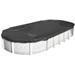 Harris Commercial-Grade Winter Pool Covers for Above Ground Pools - 12 x 18 Oval Mesh - Standard