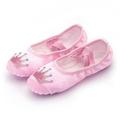 LYCAQL Kid Shoes Dance Shoes Warm Dance Ballet Performance Indoor Shoes Yoga Dance Shoes 7c Girls Shoes (Pink 2 Big Kids)