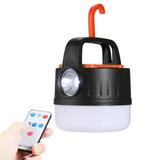 Portable Solar LED Hanging Lamp for Camping and Hiking Rechargeable Tent Light with Multiple Modes for Emergency Situations