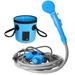 Compact and Portable Camping Shower Pump with 20L Collapsible Bucket for Showering Outdoors