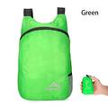 20L Foldable Nano Waterproof Outdoor Men Women Daypacks Travel Daypack Folding Handy Bag Lightweight Packable Backpack GREEN