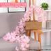 1PCS Artificial Sakura Flowers Vine For Wedding Party Silk Christmas Decor Wall Hanging Garland Plants 135/144/256 Flowers