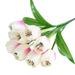 Meuva 1pcs 9-head Artificial Flower Latex Real Bridal Wedding Bouquet Home Decoration Mother s Day Winter Artificial Flowers Outdoor Artificial Flowers for outside Wedding Flowers for Centerpieces