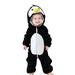URMAGIC Toddler Newborn Baby Boy Dinosaur Costume Flannel Hooded Romper Jumpsuit Infant Cartoon Animal Outfit #Penguin