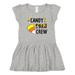 Inktastic Candy Corn Crew for Halloween Girls Toddler Dress